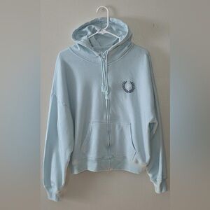 PINK Victoria's Secret Light Blue Hoodie